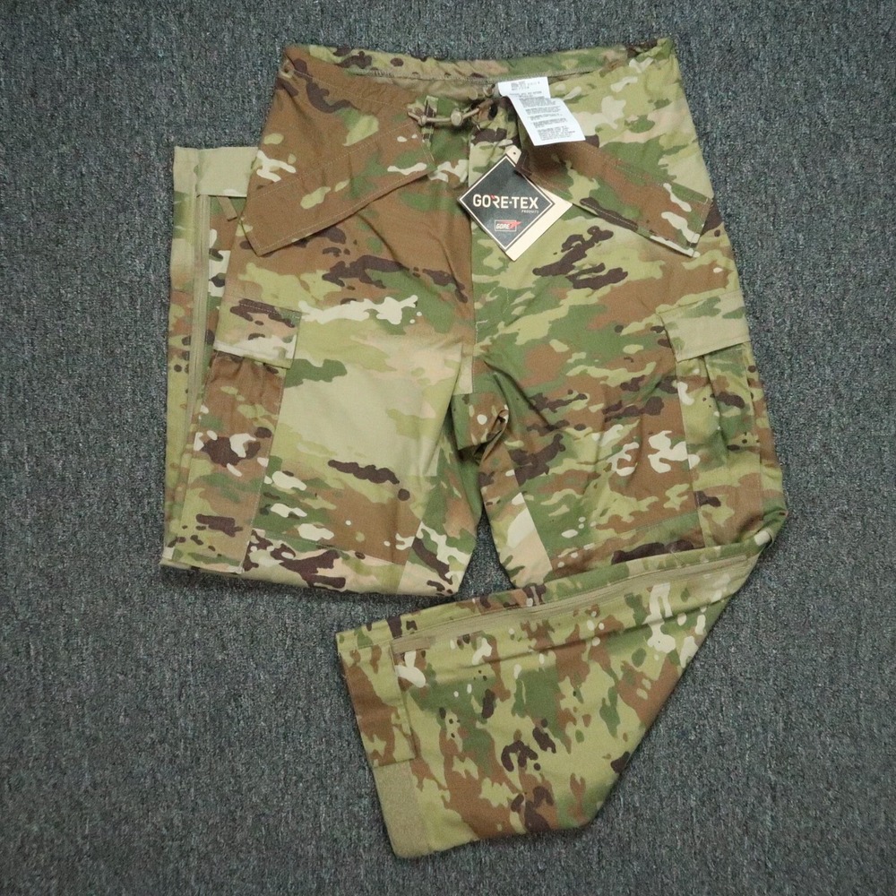 Valley Apparel Pants Men Small Short Green Brown APEC OCP Camo Cargo Gore Tex
